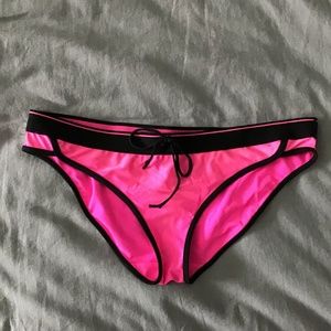 Body Glove Bikini Bottom in black and pink
